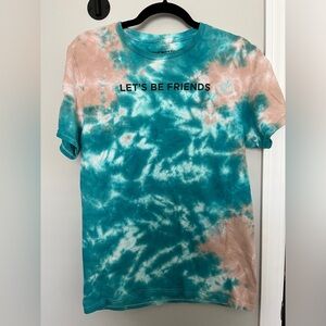 “Let’s Be Friends “ Tie Dye T-Shirt
